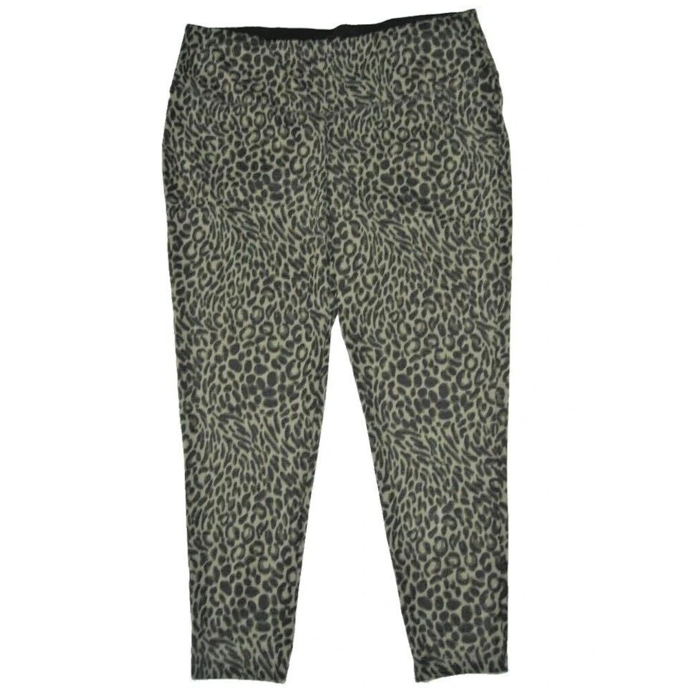 Chico's Zenergy Leggings Women's Size 20/22  Cheetah-Print Pull-On